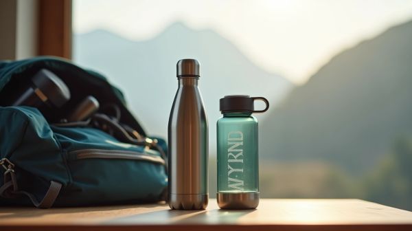 Gourde en inox ou en plastique : que mettre dans son sac de randonnée ?
